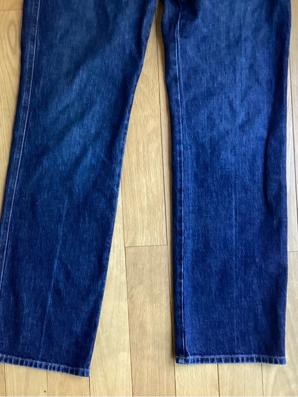 AYR High Rise Wide Leg Jeans Dark Indigo Size 30 Made in LA - Picture 6 of 6